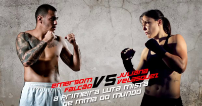 Emerson Falcao and Juliana Valesquez MMA Brazil