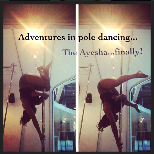 Pole Dancing Ayesha